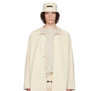 Essentials Fear of God Cream Long Coat (XL)